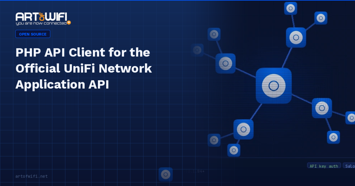 PHP API Client for the Official UniFi Network Application API ‹ Art of WiFi